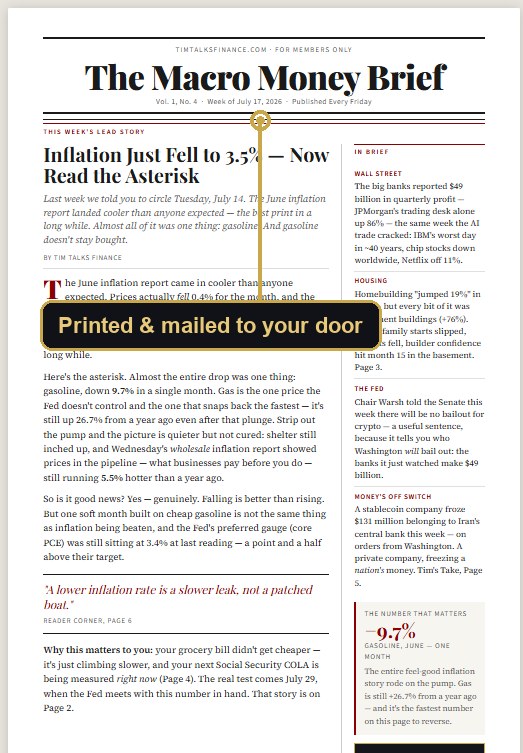 The Macro Money Brief