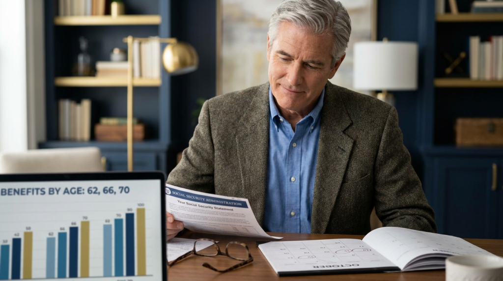 When to Take Social Security: 62 vs 67 vs 70 (2026 Guide) 2 When to take Social Security — comparing benefits at age 62, 67, and 70