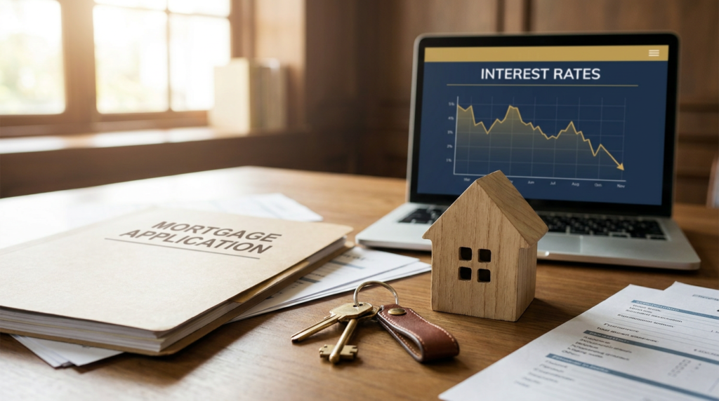 When Will Mortgage Rates Drop in 2026? The Honest Forecast 1 When will mortgage rates drop in 2026 — model house, keys, and rate chart
